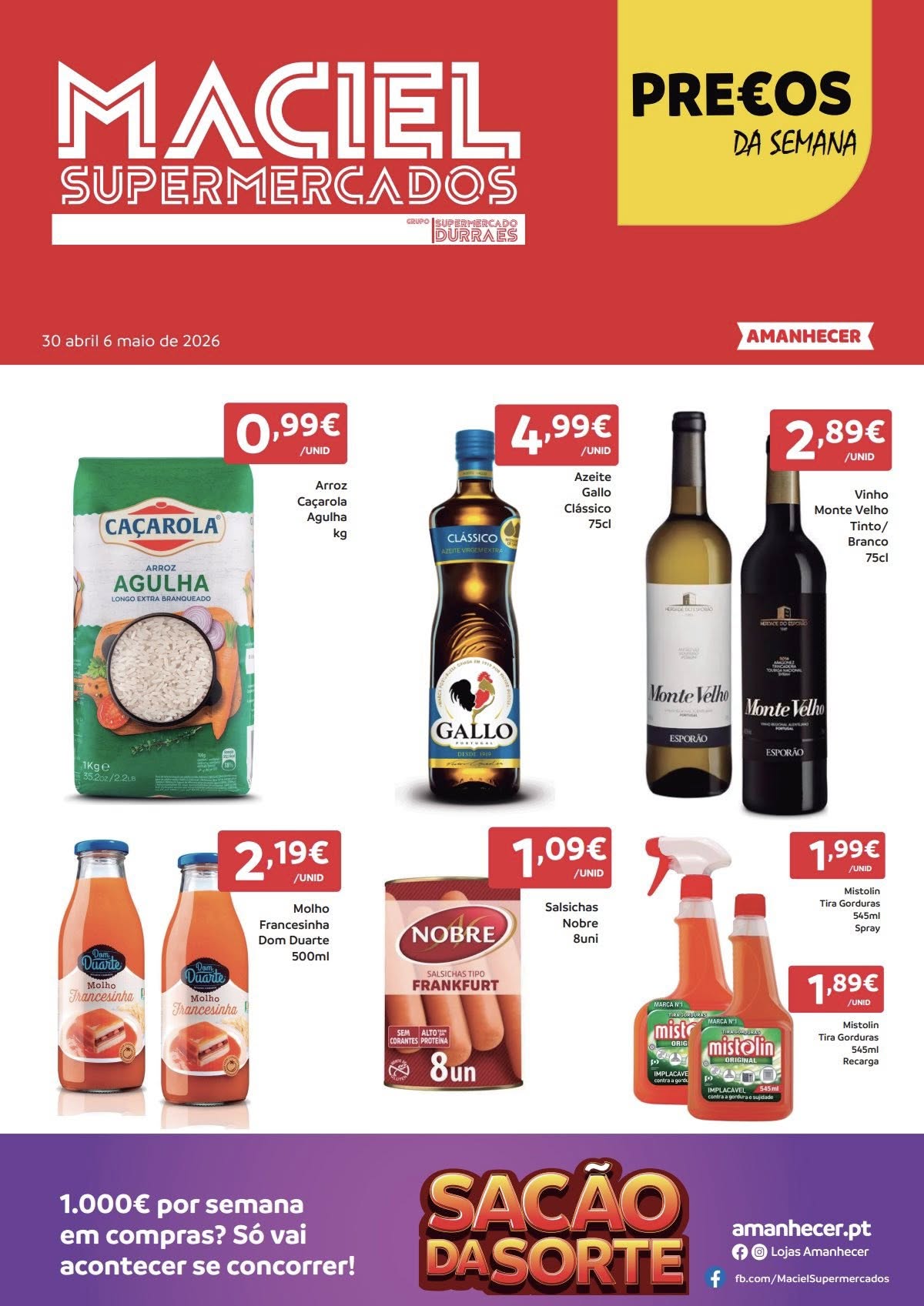✨ PREÇOS DA SEMANA no Maciel Supermercados! ✨